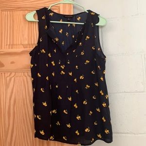 Banana republic lemon top